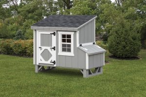 4' X 5' Lean-To Light Gray