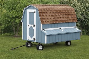 5' X 8' Dutch Blue with White Trim